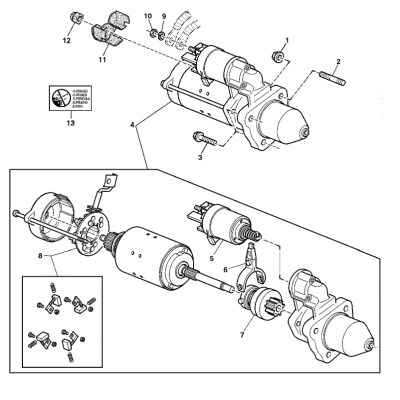 Group 30: Starting Motor, continued  第30组：起动电机，&ldquo;GM93289,&rdquo;&ldquo;GM93285,&rdquo;&ldquo;GM91650,&rdquo;&ldquo;GM85414,&rdquo;&ldquo;GM85412,&rdquo;&am